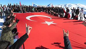 Kahramanmaraş Ülkü Ocakları Sarıkamış Şehitleri için yürüdü..