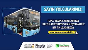 Kayıp Eşya Bürosu Vatandaşların Hizmetine Girdi..