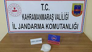 Pazarcık’ta üzerinde uyuşturucuyla yakalandı