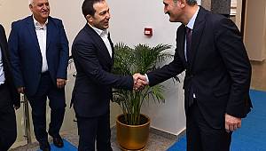 Şampiyon Başkan, Necati Okay’ı ziyaret etti...