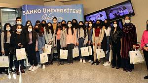 SANKO’nun misafirleri İslahiye Farabi Mesleki Teknik ve Anadolu Lisesi..