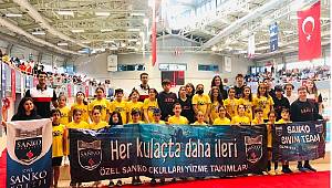 SANKO Okulları Sporcuları Madalya Avcısı..