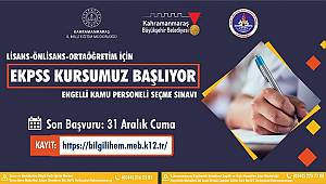 Ücretsiz E-KPSS Kursu Başlıyor!..