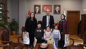 Anaokulu öğrencilerinden Başkan Okay’a Sürpriz 