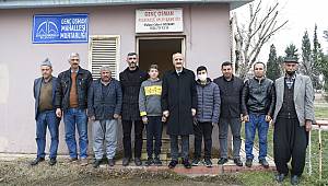 Başkan Okay, vatandaşlarla istişare etti