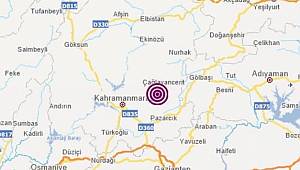Kahramanmaraş’ta Deprem Oldu