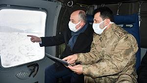 Kahramanmaraş'ta jandarmadan helikopter destekli trafik denetimi..