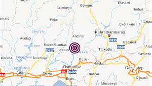 Kahramanmaraş’ta korkutan deprem 