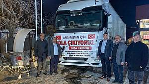 Kahramanmaraş Bakırcılar Odası Afganistan’a Yardım...