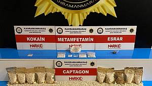 Kahramanmaraş’ta 43 binlik uyuşturucu hap operasyonu..