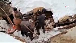 Kahramanmaraş’ta evin üzerine çığ düştü