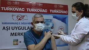Kahramanmaraş’ta yerli ve milli aşı TURKOVAC uygulanmaya başlandı