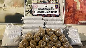 470 kilogram kaçak tütün ele geçirildi