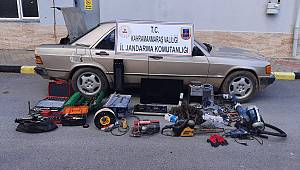 Kahramanmaraş’ta bağ evinde hırsızlık