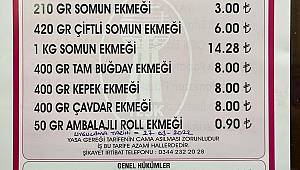 Kahramanmaraş’ta ekmeğe zam geldi