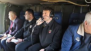 Kahramanmaraş’ta helikopter destekli trafik denetimi ..