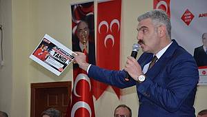 MHP'li Alperen, CHP ile İYİ Parti'ye yüklendi ..