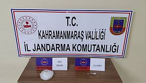 Pazarcık’ta üzerinde uyuşturucuyla yakalandı