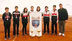 SANKO Okulları Öğrencilerinin Tenis Başarısı