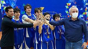 SANKO Okulları Yıldız Erkek Basketbol Takımı İl Birincisi Oldu