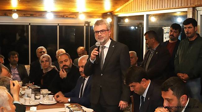 AK Parti İl Başkanı Görgel, Andırın'da gönül sofrasına konuk oldu...