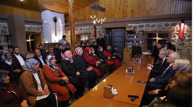 AK Parti İl Başkanı Görgel, Andırın'da gönül sofrasına konuk oldu...