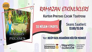 ‘Karton Prenses’ Minik İzleyicilerini Bekliyor