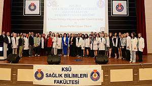 KSÜ’ de Fizyoterapistler Günü Etkinliği ve Beyaz önlük Giyme Töreni Gerçekleştirildi