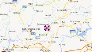 Onikişubat’ta 2.3 şiddetinde deprem