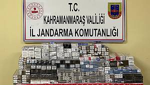 Pazarcık’ta kaçak sigara ele geçirildi
