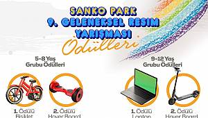 SANKO Park'da Çocuklara yönelik ödüllü yarışma...