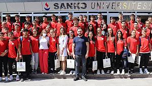 Adil Sani Konukoğlu Spor Lisesi öğrencileri SANKO’da..