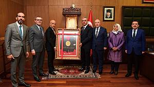 Başkan Güngör Bakan Kirişci'yi Ağırladı 