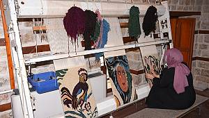  Dulkadiroğlu Halı Motiflerini İlmek İlmek İşliyorlar 