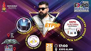 Onikişubat Belediyesi’nin Gençlik Festivali’nde Eypio konser verecek.