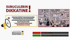 Sürücülerin Dikkatine!
