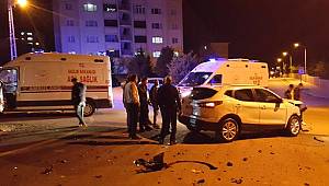 Trafik kazasında 3 kişi yaralandı...