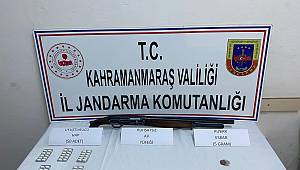 Türkoğlu’nda yapılan uyuşturucu operasyonunda 2 kişi gözaltına alındı