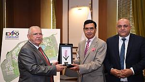 Başkan Mahçiçek’e Pakistan’dan EXPO 2023 ziyaret