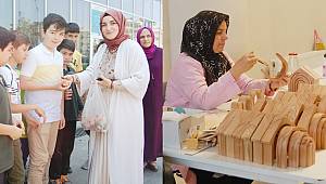 Kahramanmaraş’ta ahşap oyuncaklar can buldu