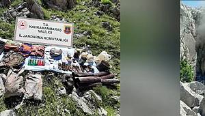 Kahramanmaraş’ta PKK’ya ait mağara imha edildi