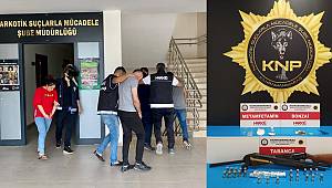 Kahramanmaraş’ta uyuşturucu taciri 4 kişi tutuklandı 