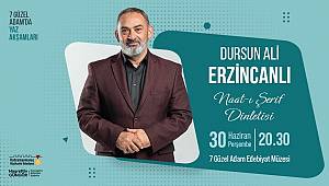 Şair Erzincanlı ile Naat – ı Şerif Dinletisi