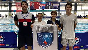 SANKO Okulları Öğrencisi Ali Emre Simitçi Yüzme Milli Takımında