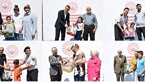 Şehit ve Gazi Çocuklarına Karne Hediyesi Verildi