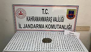 Türkoğlu’nda otomobilde Roma dönemine ait tarihi eser bulundu