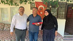 Türkoğlu Ülkü Ocaklarından Şehit Babalarına Anlamlı Ziyaret