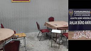 Yasa dışı kumar oynandığı belirlenen işyerlerine operasyon yapıldı