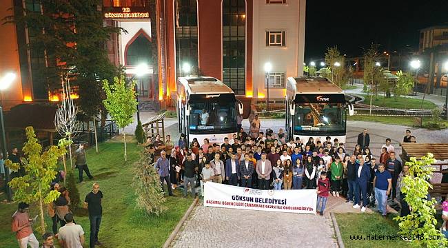 Göksun Belediyesi, başarılı öğrencileri Çanakkale Gezisi ile ödüllendirdi 