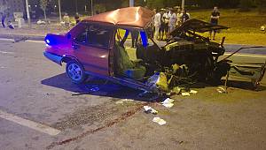 Kahramanmaraş’ta feci kaza: 1 ölü 2 yaralı 
